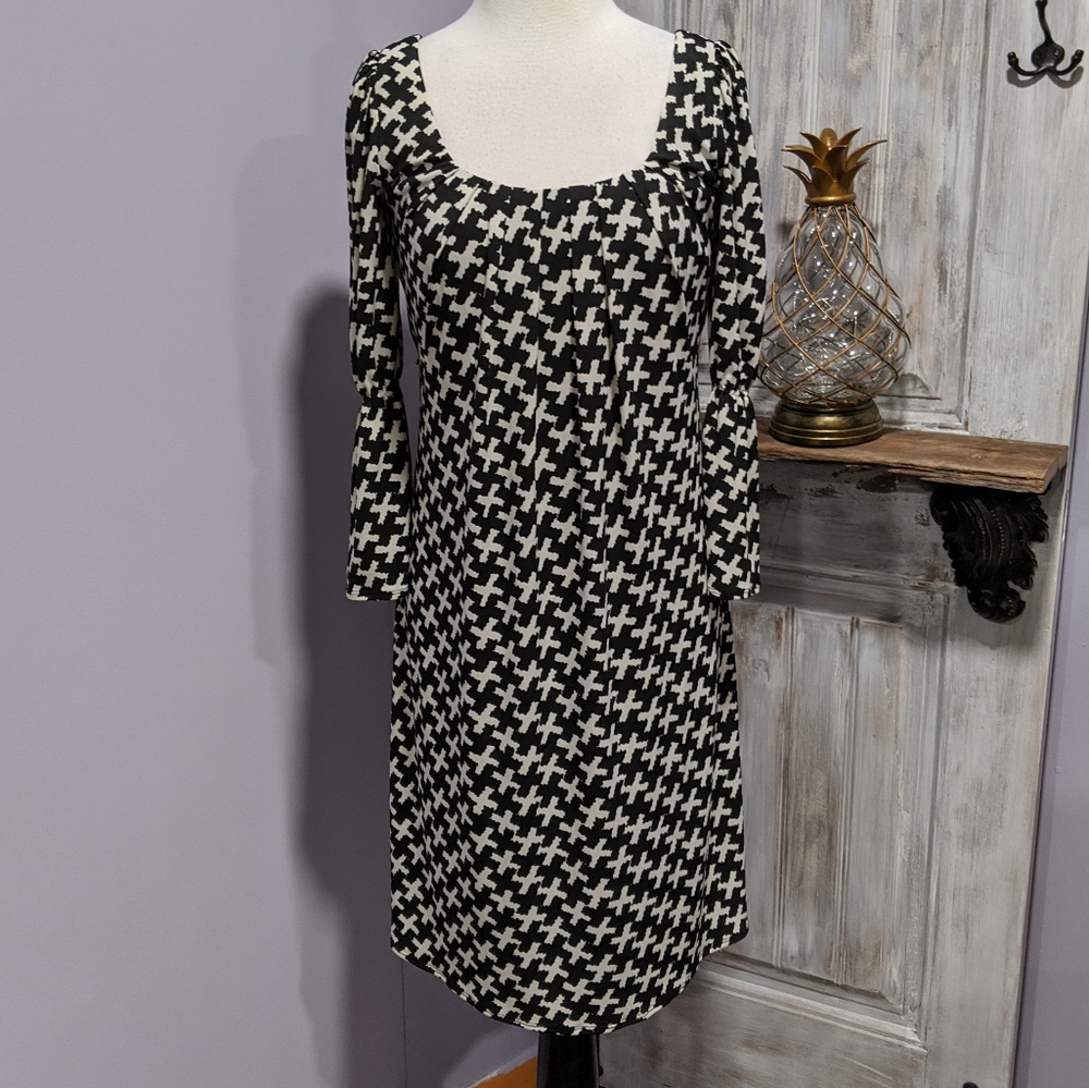 Suzi Chin for Maggy Boutique Black and White Dress